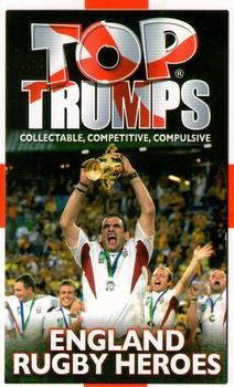 2003 Top Trumps England Rugby Heroes #NNO Title Card Front